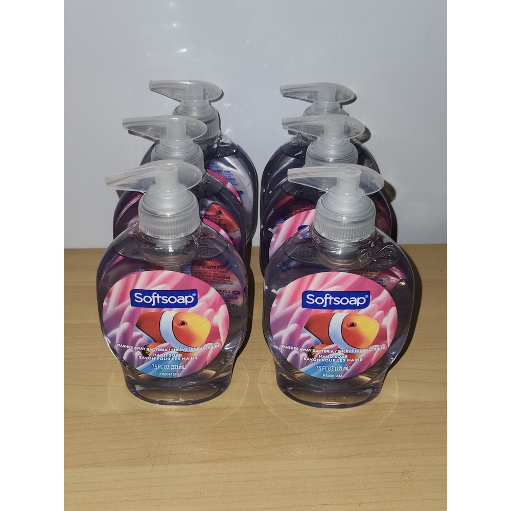Softsoap 45636 7.5 oz. Bottle Liquid Hand Soap Pumps - Fresh (6/Carton) New